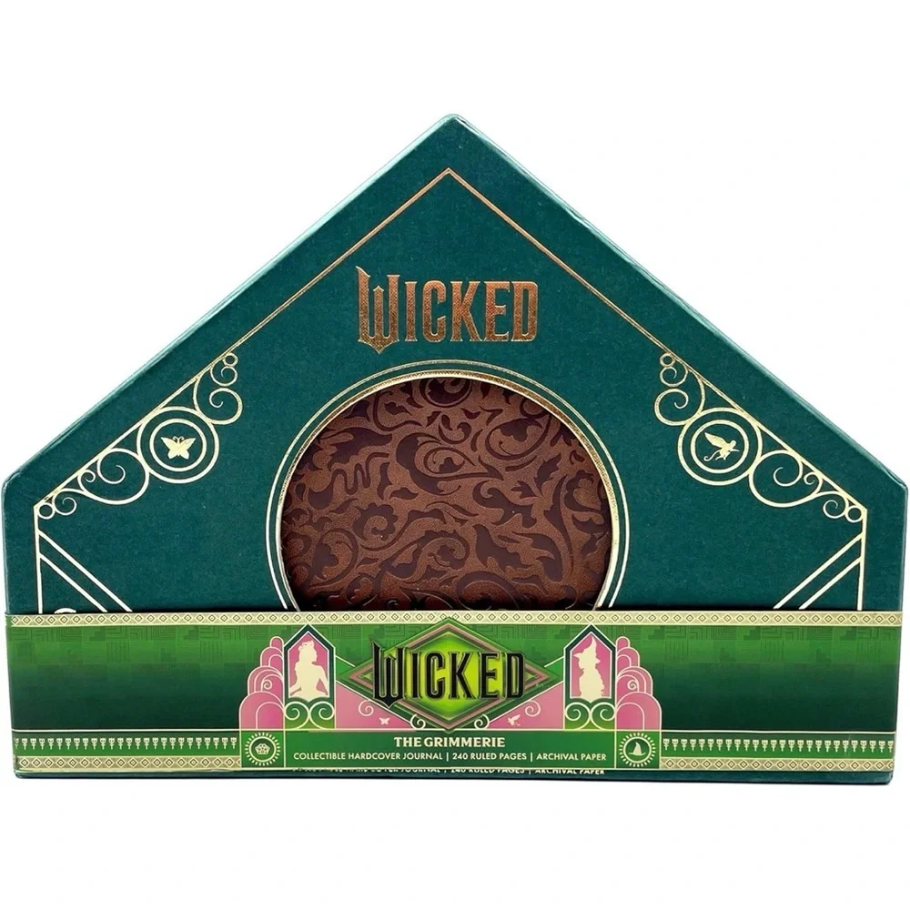 Wicked: The Grimmerie Collectible Hardcover Journal NIB Sealed
